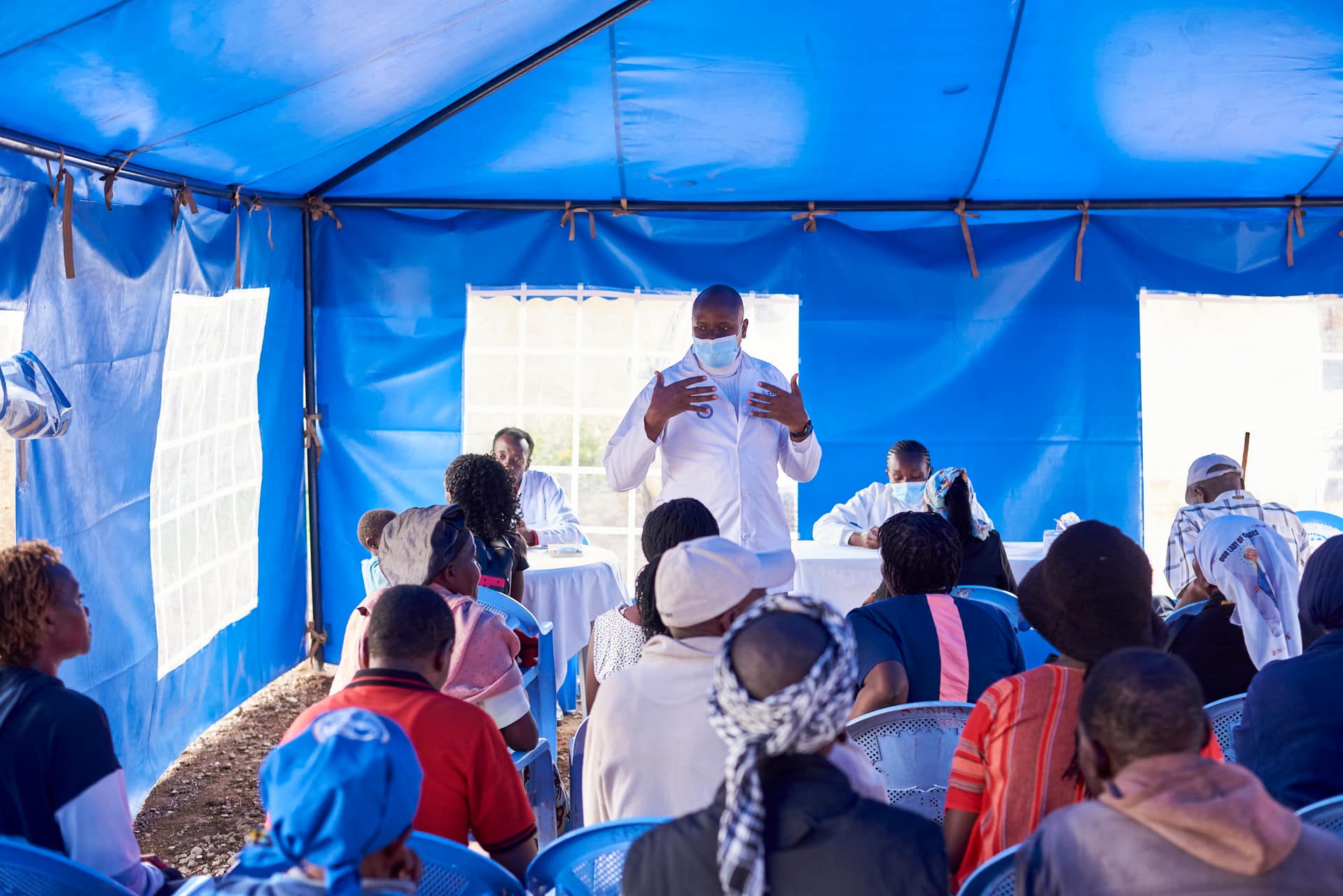 Skilled healthcare workers serving Nairobi communities